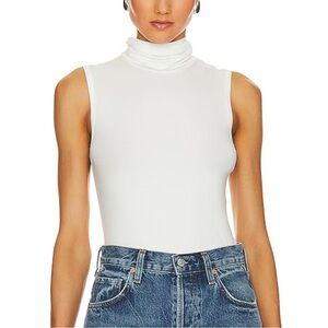 Theory Ribbed Turtleneck Top